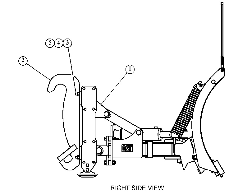 BLADE GP-REVERSIBLE 5246848 CAT