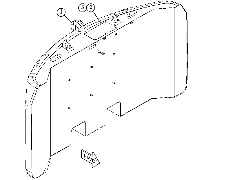 COUNTERWEIGHT AS 4676861 CAT