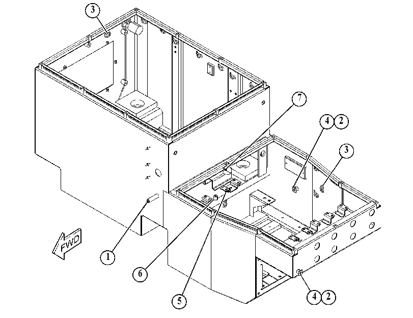 CABINET GP-INVERTER 3871133 CAT