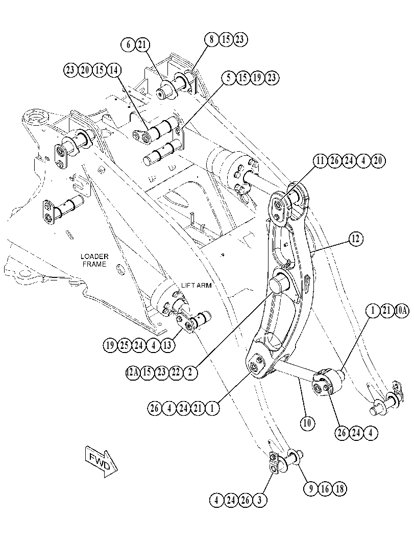 LINK GP-TILT 4989766 CAT
