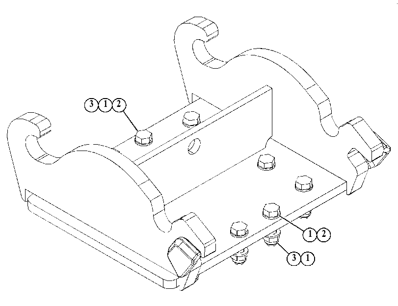 MOUNTING GP-HAMMER 5103950 CAT