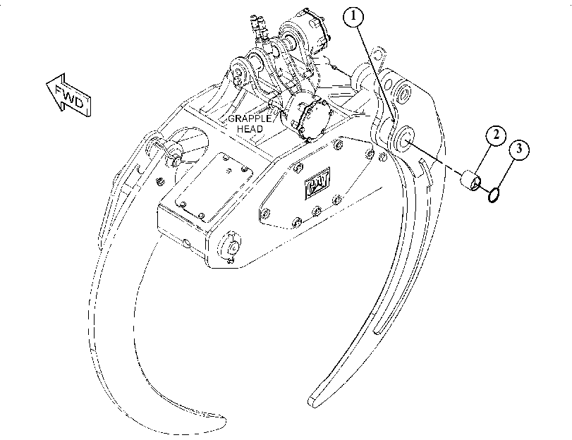 ARM GP-GRAPPLE 5255422 CAT