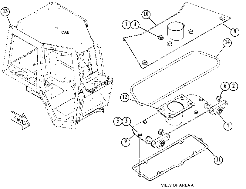 INSTALLATION GP-CAB 5215743 CAT
