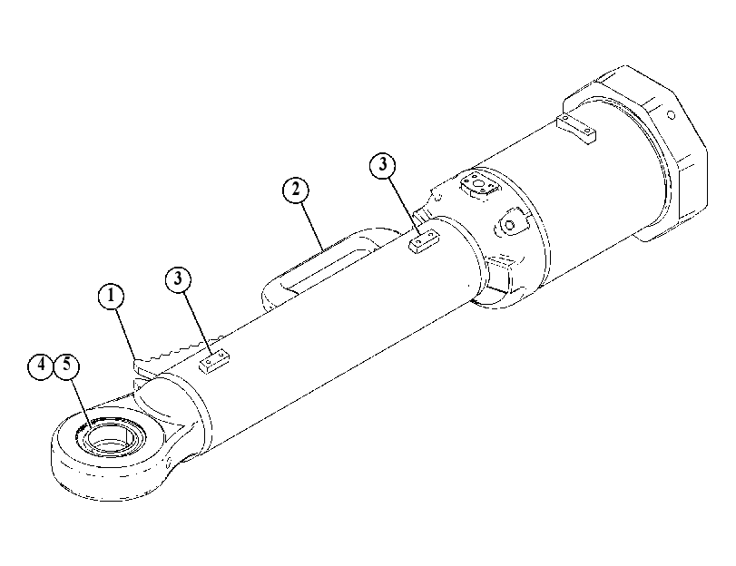 CYLINDER GP-BULLDOZER TILT 5218413 CAT