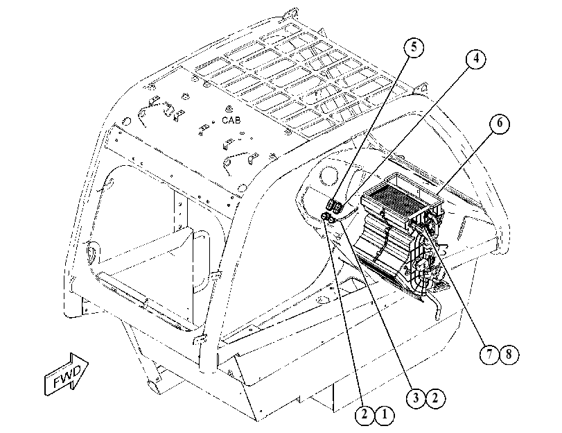 Кондиционер с креплением 5253137 CAT
