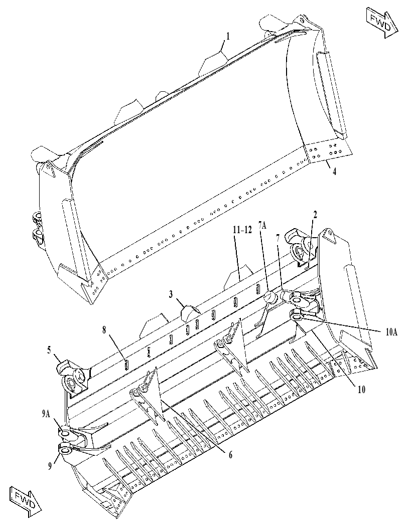 BLADE AS-SEMI-UNIVERSAL 3481591 CAT