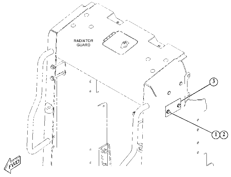 PLATE GP 5249013 CAT