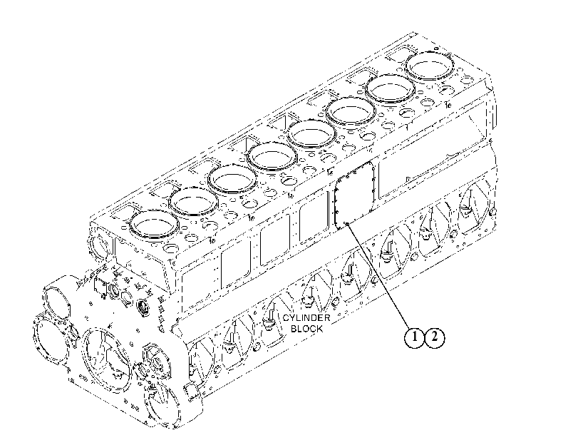 Крепёж крышки 5186291 CAT