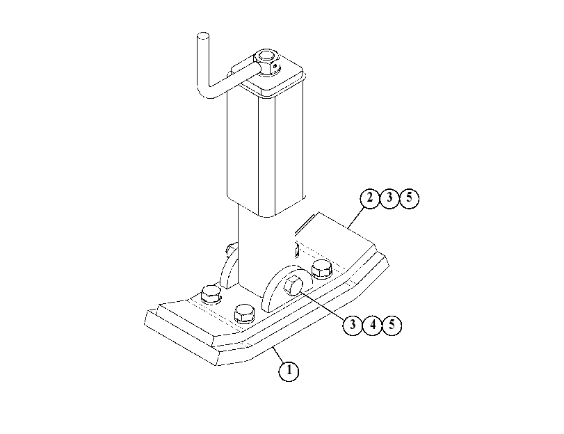 PLATE GP-SKID 5289601 CAT