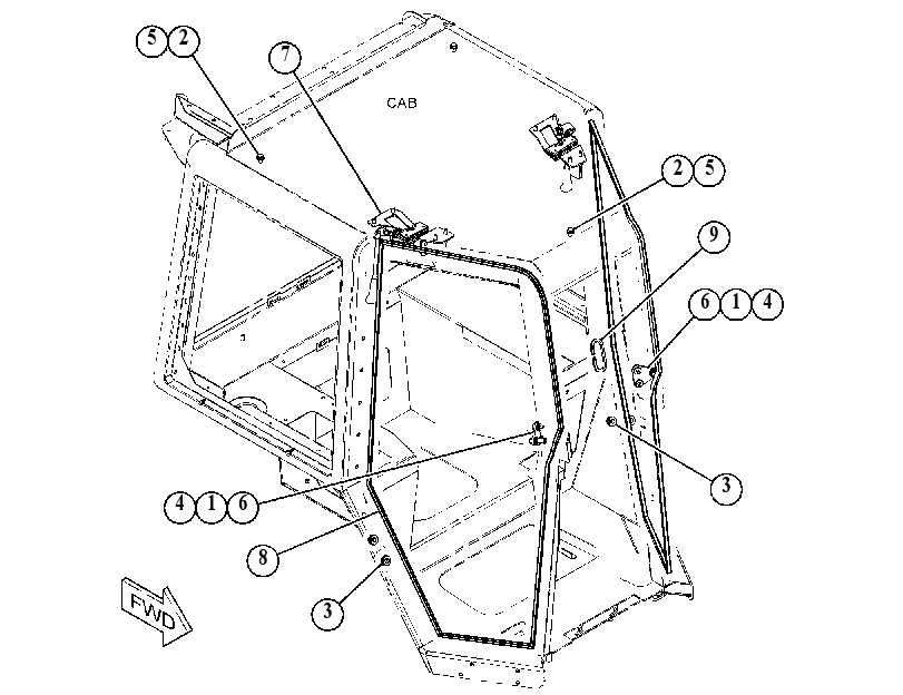 INSTALLATION GP-CAB 4877162 CAT