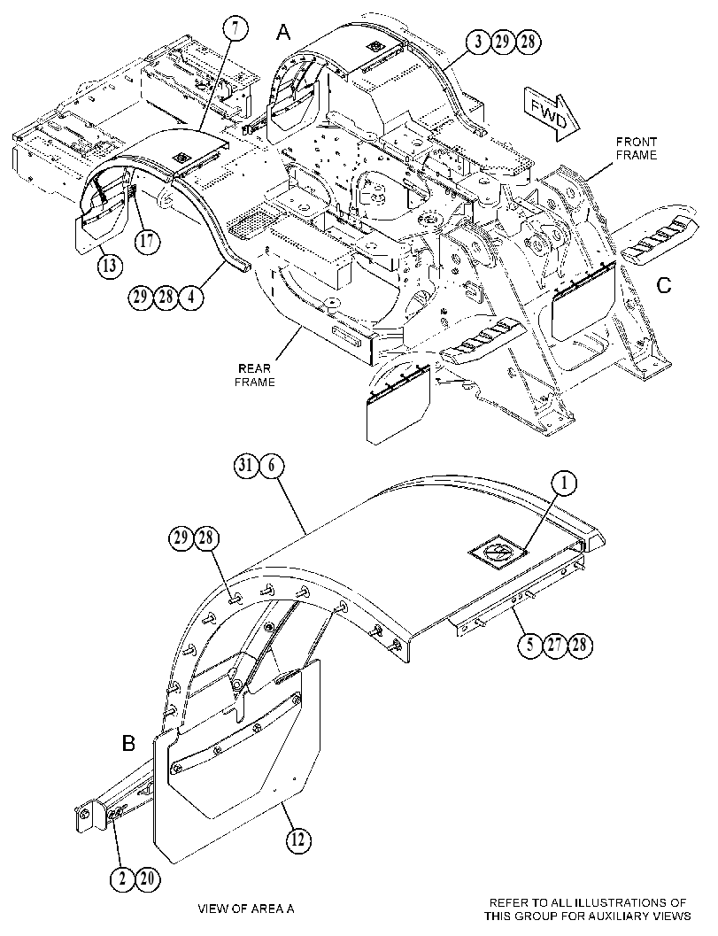 KIT-FENDER 4905634 CAT