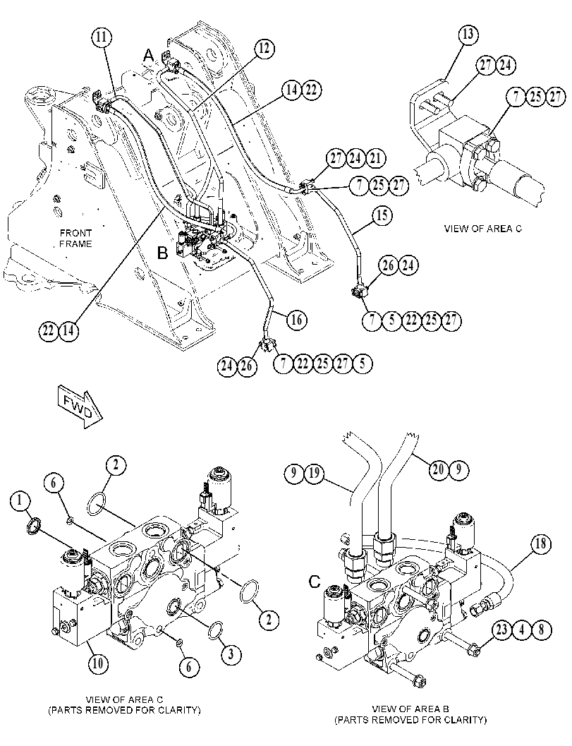 KIT-FOURTH FUNCTION HYDRAULIC 4993477 CAT