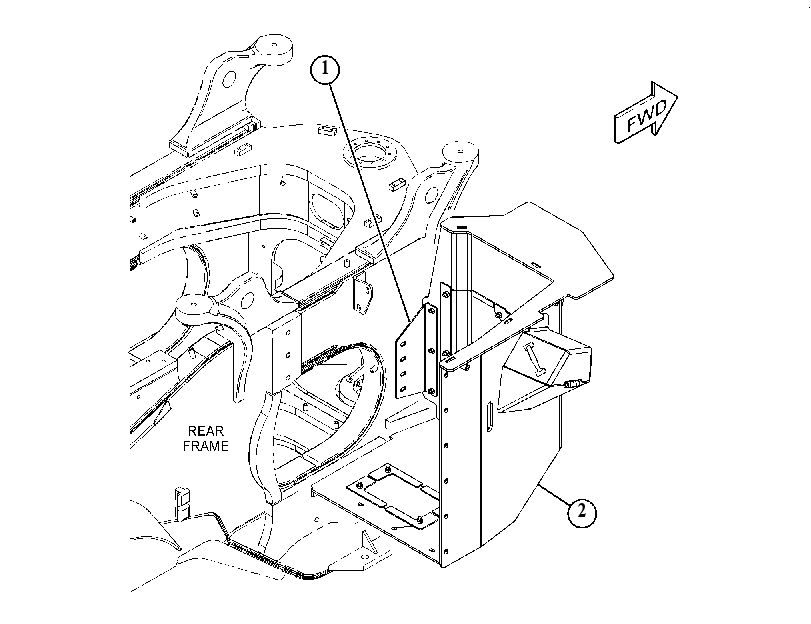 GUARD GP-HYDRAULIC TANK 3738658 CAT