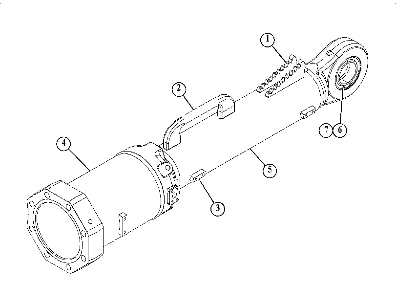 CYLINDER GP-BULLDOZER TILT 5218412 CAT