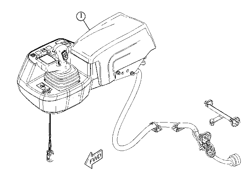 KIT-JOYSTICK CONTROL 5098222 CAT
