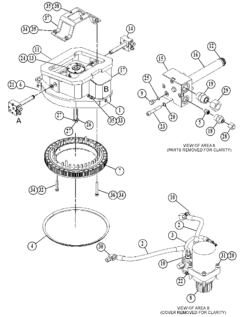 ROTATOR GP-HYDRAULIC 4176697 CAT