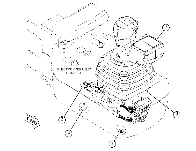 KIT-JOYSTICK CONTROL 5098393 CAT