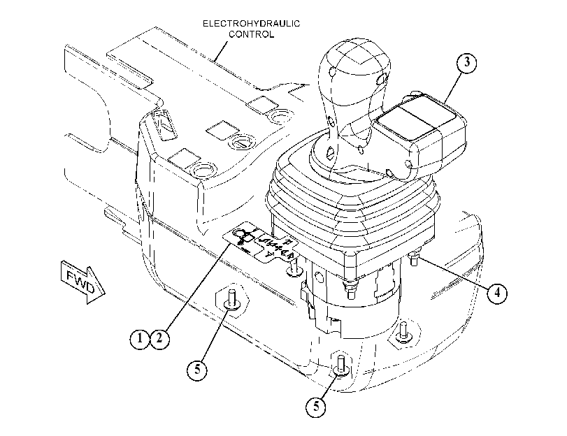 KIT-JOYSTICK CONTROL 5098196 CAT
