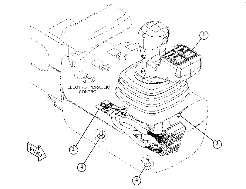 KIT-JOYSTICK CONTROL 5098397 CAT