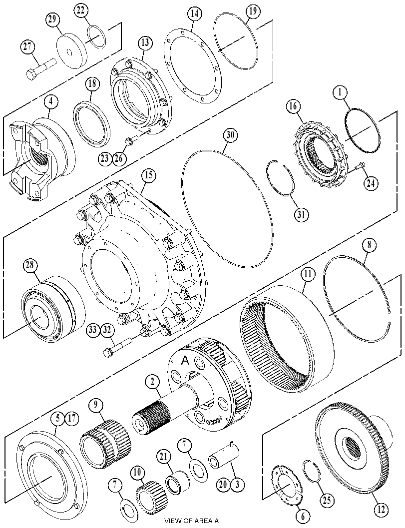 GEAR GP-INPUT TRANSFER 5126554 CAT