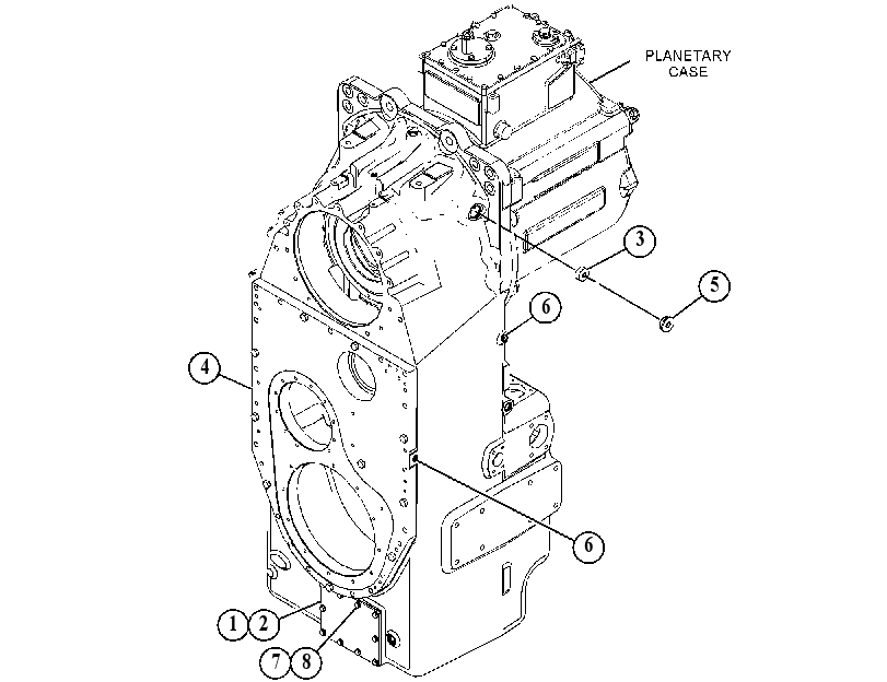 CASE GP-TRANSFER GEAR 5126601 CAT