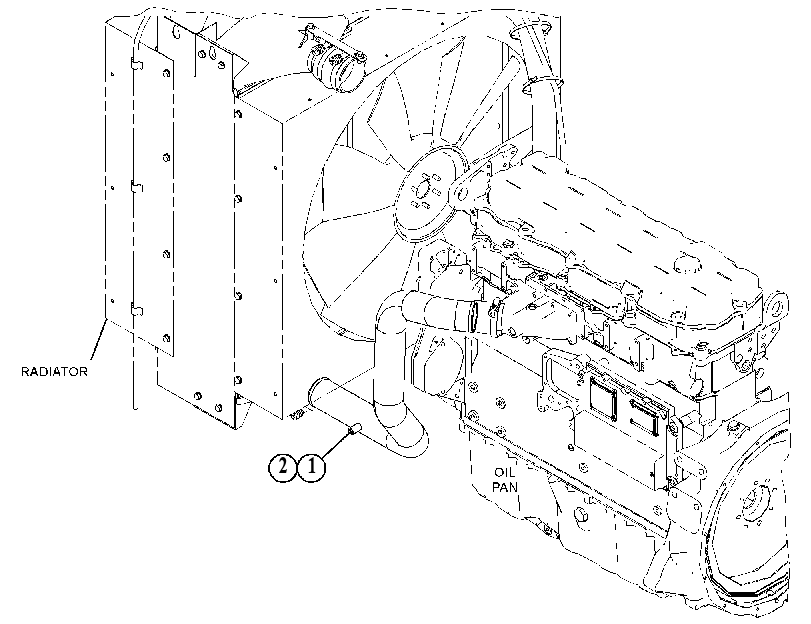 TUBE AS 4865274 CAT