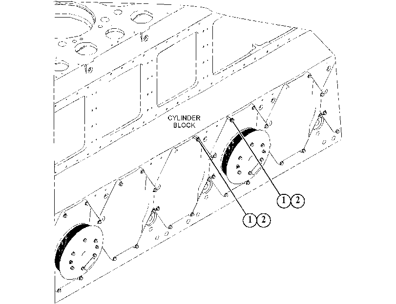 FASTENER GP-CRANKSHAFT COVER 5171831 CAT