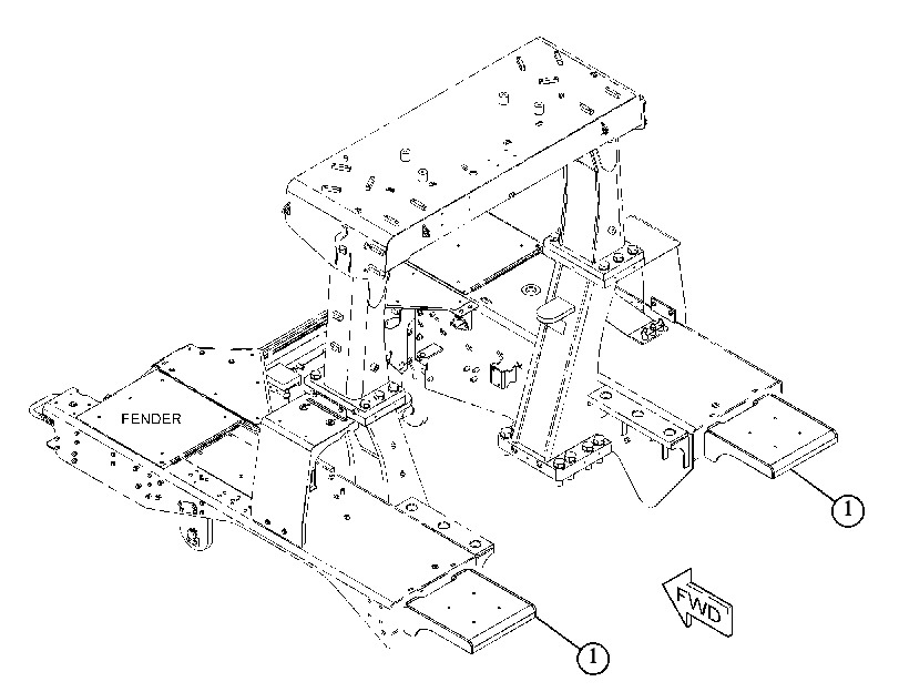 PLATE GP-MOUNTING 4744609 CAT