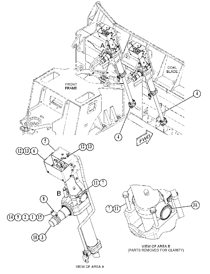 CYLINDER & MTG GP-LIFT 3906322 CAT