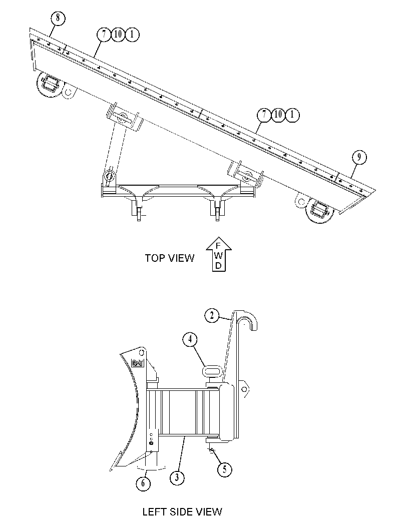 BLADE GP-REVERSIBLE 5246855 CAT
