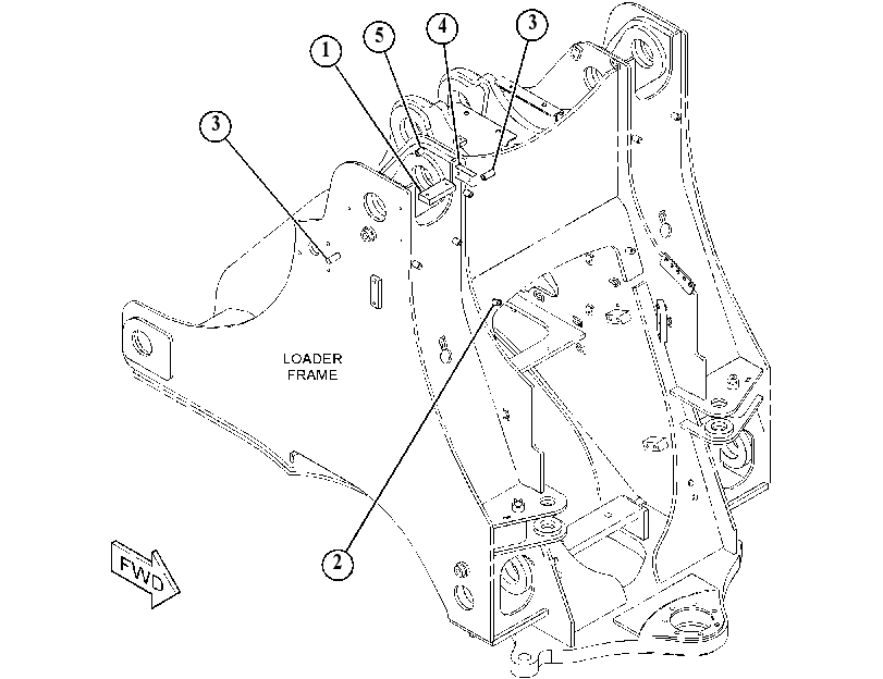 BOSS GP-LOADER FRAME 4926374 CAT