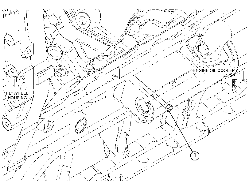 FASTENER GP-OIL COOLER 5410766 CAT
