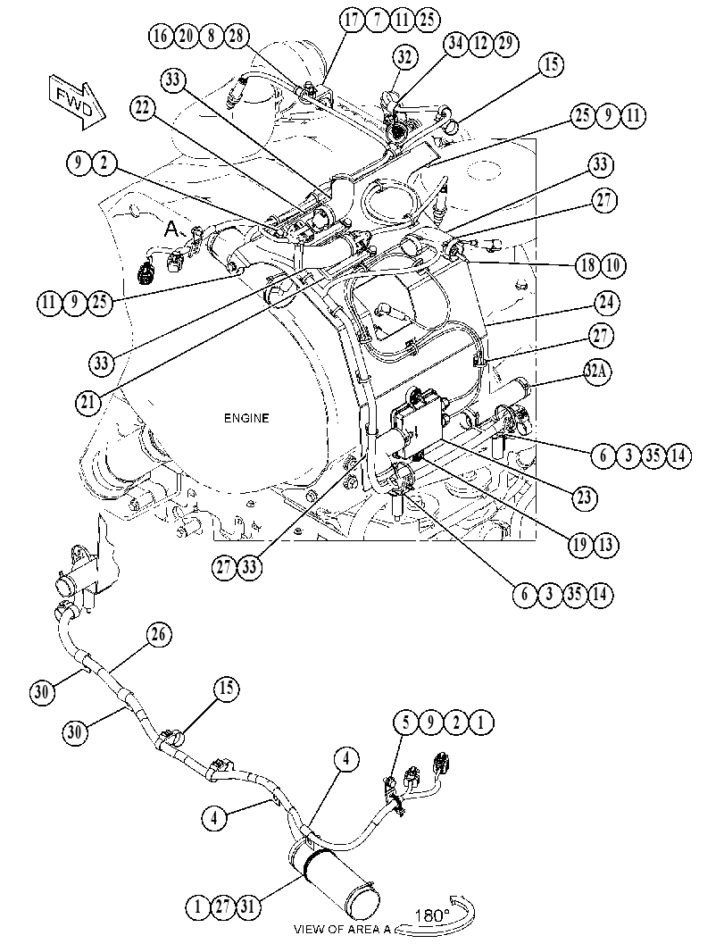 Проводка CEM 5002530 CAT