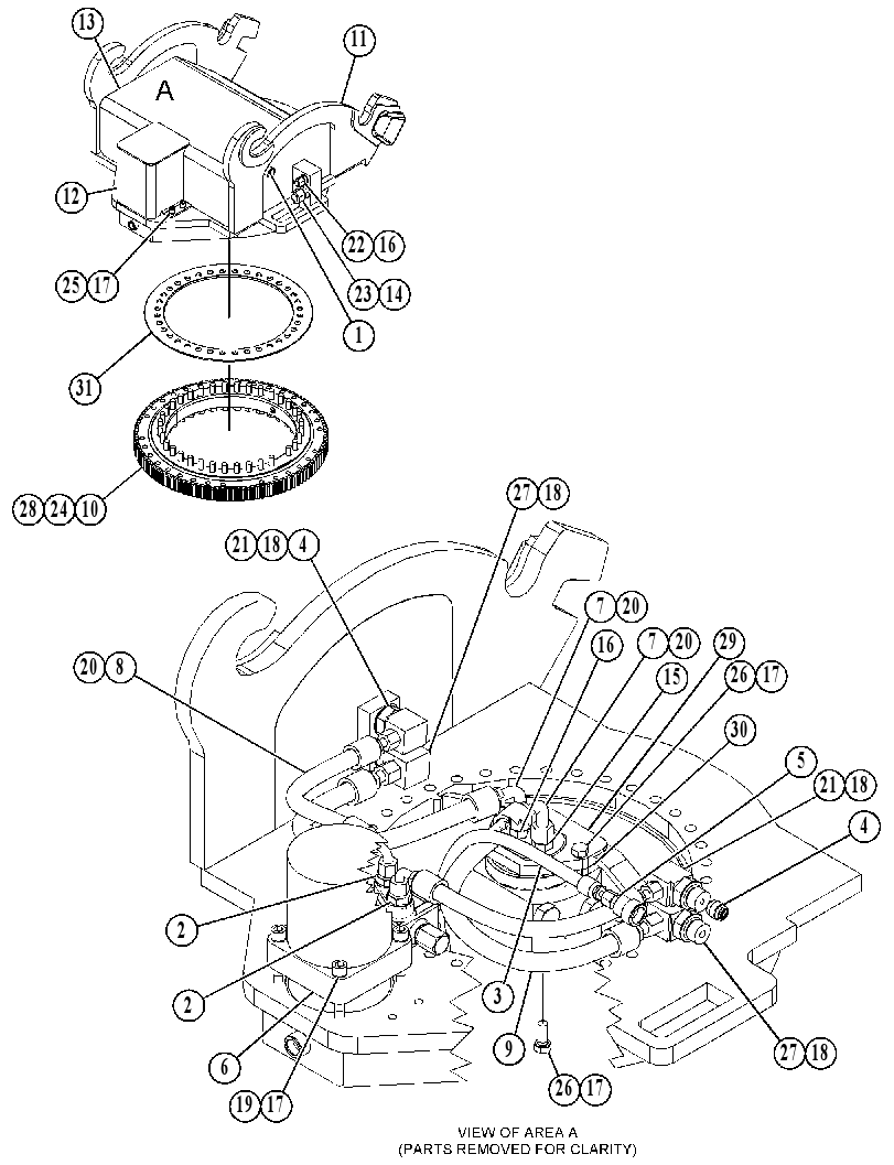 ROTATOR GP-HYDRAULIC 4527077 CAT