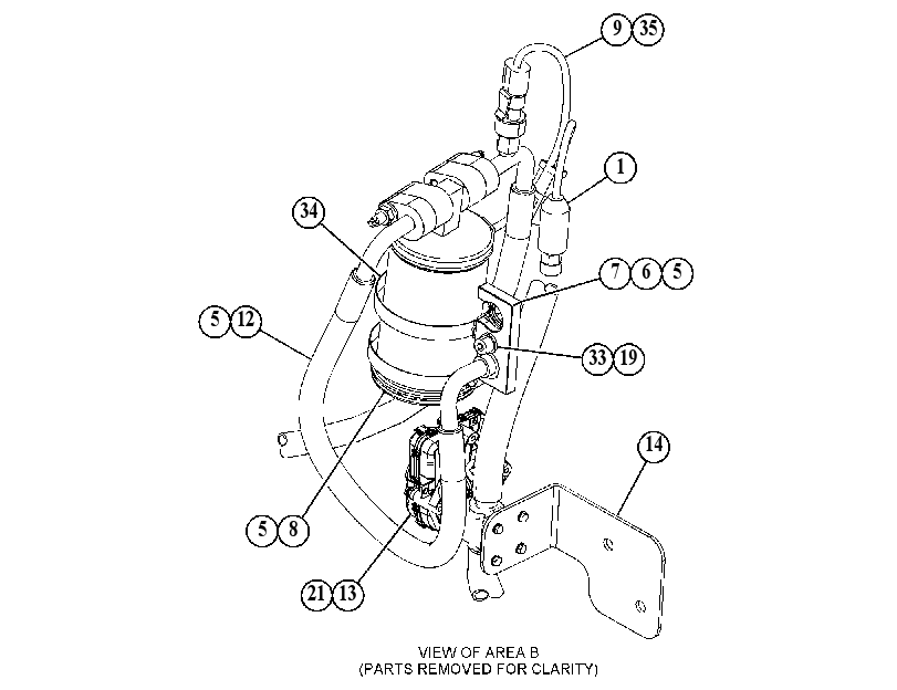 LINES GP-HEATER & AIR COND 4440680 CAT