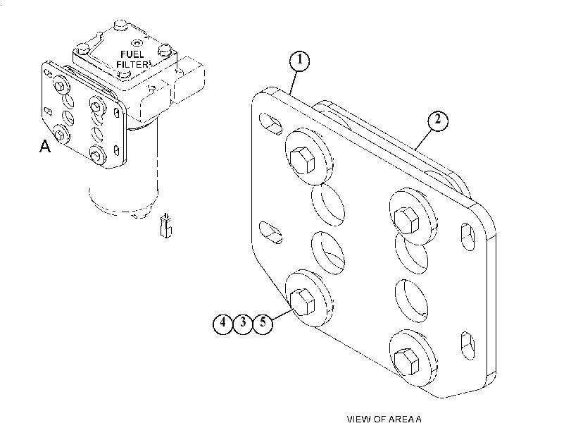 MOUNTING GP-FILTER 4844664 CAT
