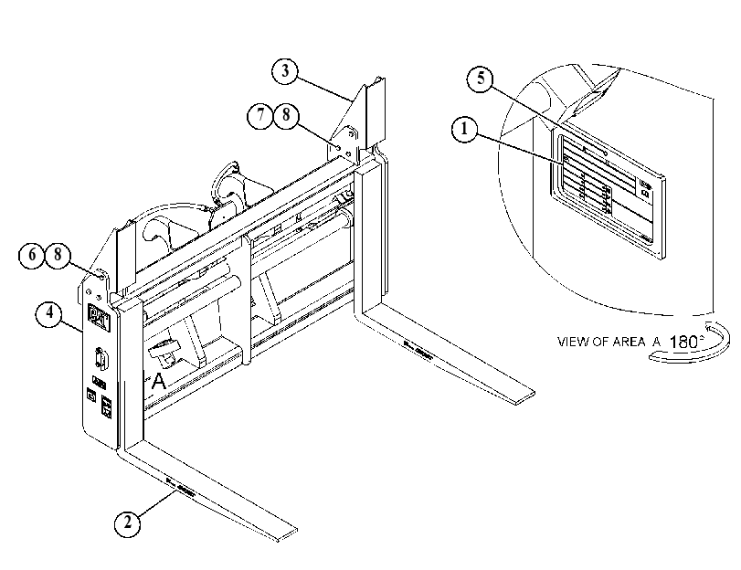 FORK GP-LUMBER 4545835 CAT