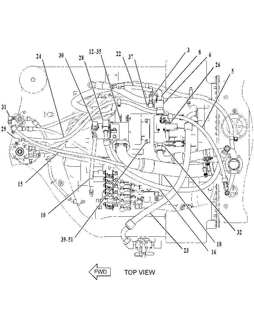INSTALLATION AR-FIELD 3410074 CAT