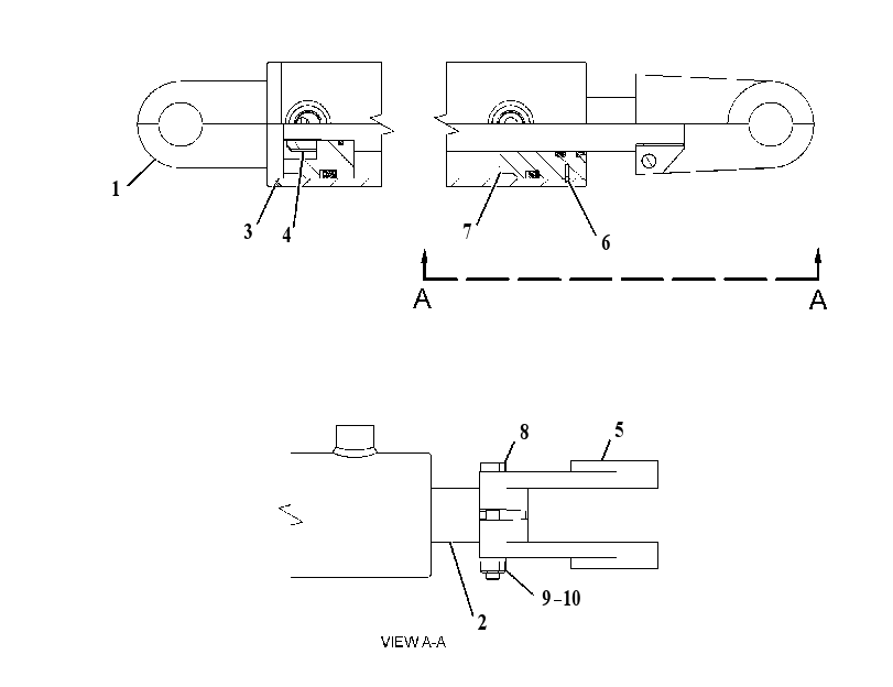 CYLINDER GP-FORK 2847718 CAT