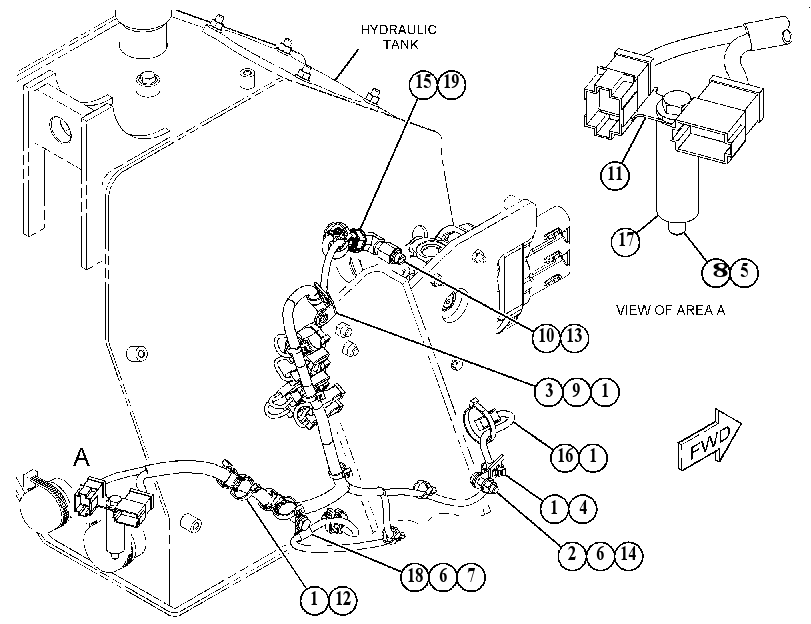 WIRING GP-HYDRAULIC 5202811 CAT