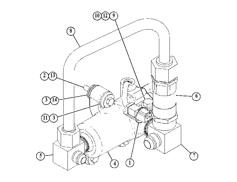 Насос топливоподкачивающий 5131451 CAT