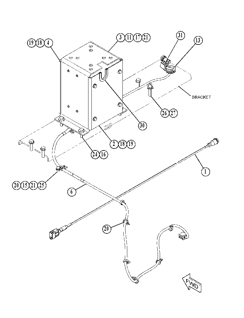 INSTALLATION GP-TERRAIN 4672742 CAT