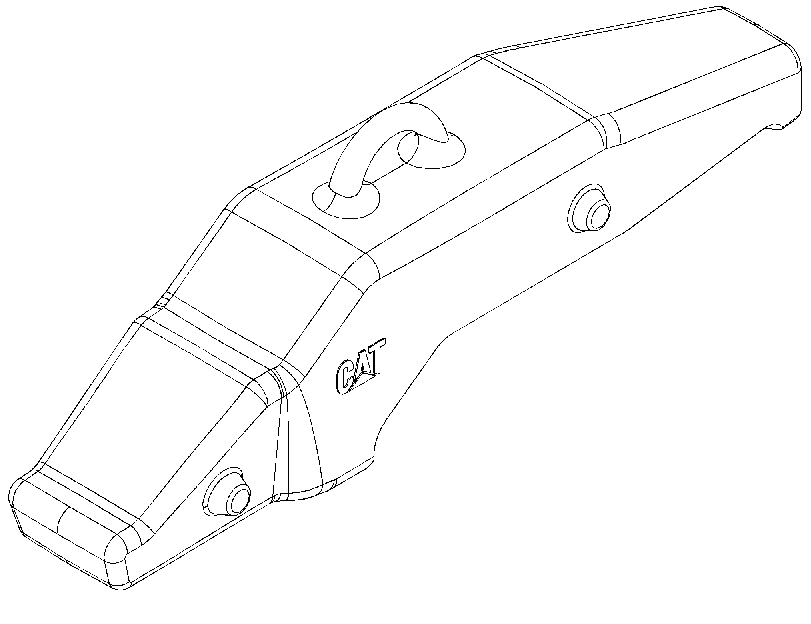 Адаптер коронки 3683784 CAT