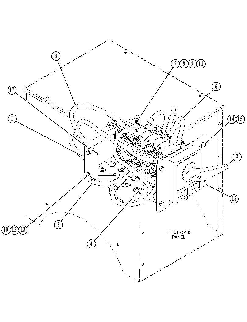 MOUNTING GP-SWITCH 4869048 CAT