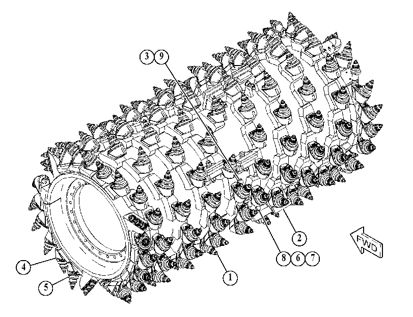 Ротор 5032092 CAT