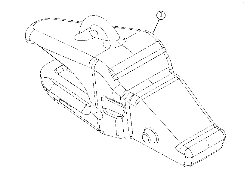Адаптер коронки 3877243 CAT