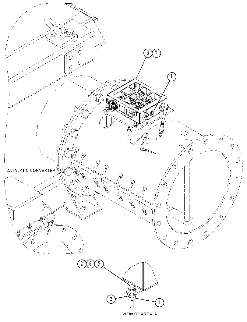 SENSOR GP-CATALYTIC CONVERTER 4829151 CAT