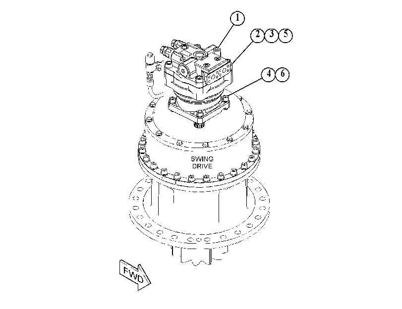 MOTOR & MOUNTING GP 5315973 CAT