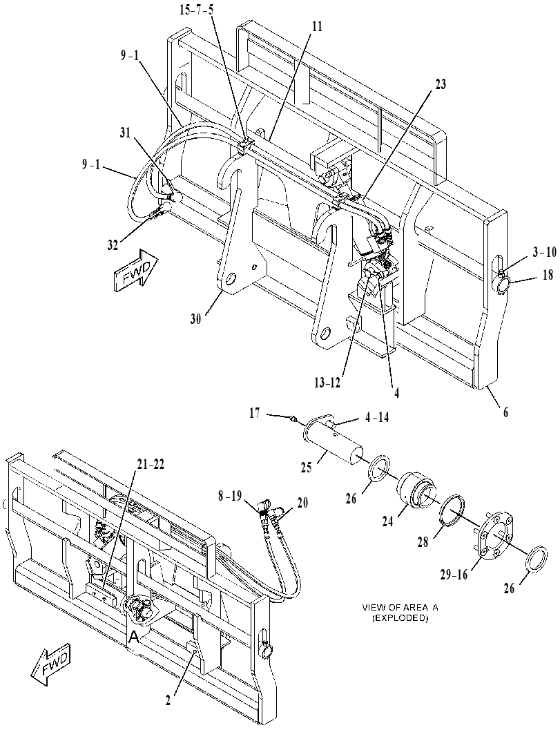 CARRIAGE GP-ROTATING 3756293 CAT