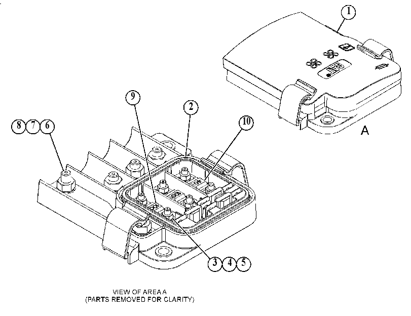 HOLDER AS-FUSE 5172068 CAT